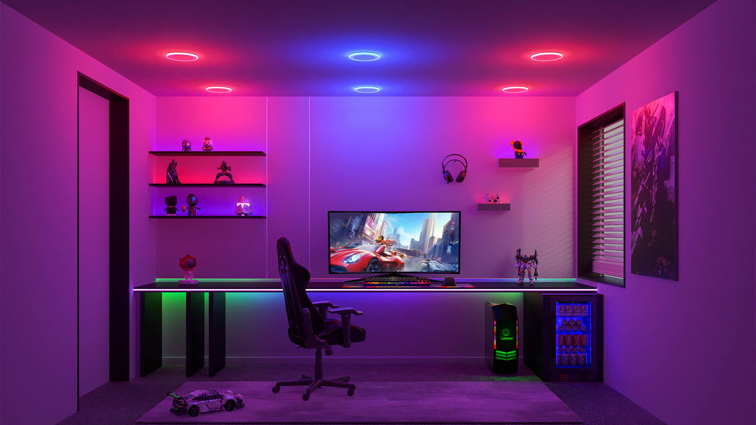 How to improve your game room with lighting?